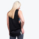 Black Drop Arm Women's Tank