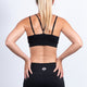 Midnight Black Seamless Sports Bra