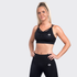 Midnight Black Seamless Sports Bra