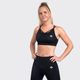 Midnight Black Seamless Sports Bra