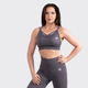 Graphite Grey Seamless Sports Bra