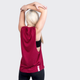Cherry Red Drop Arm Women's Tank
