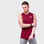 Cherry Red Drop Arm Tank