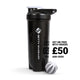 Black Shaker Bottle 700ml